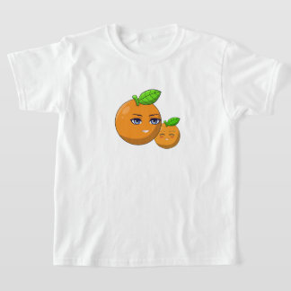 Camiseta Citrus Love - Amo a la mamá naranja y al hijo