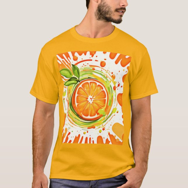 Camiseta Citrus Splash of Joy (Anverso)