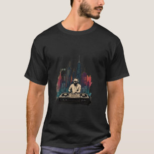 Camiseta City Beats Appartal: Colección de DJ en el Skyline