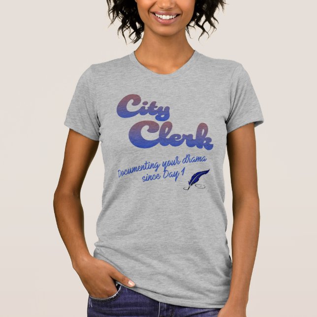Camiseta City Clerk T-Shirt (Anverso)