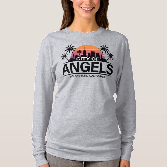Camiseta City of Angels, Los Angeles, California (Anverso)