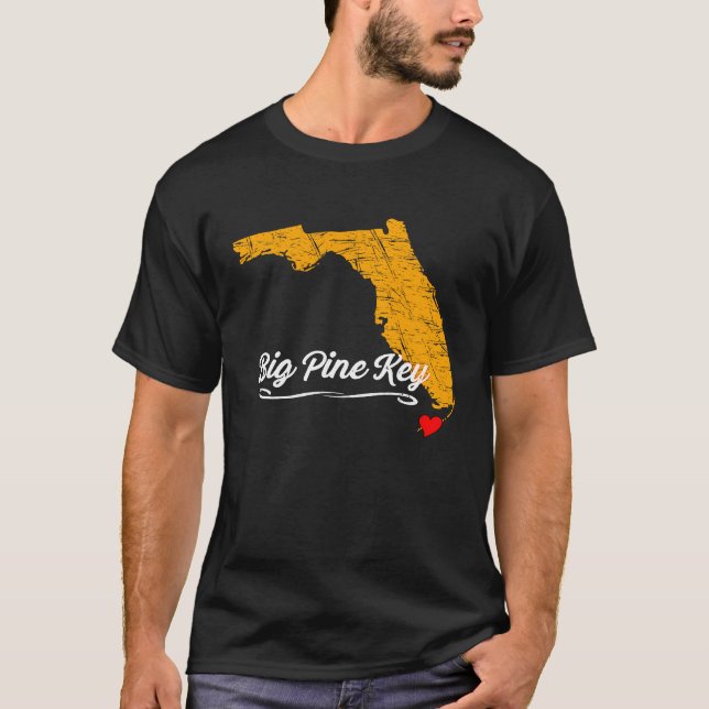 Camiseta City of BIG PINE KEY FLORIDA  FL Merch Souvenir  G (Anverso)