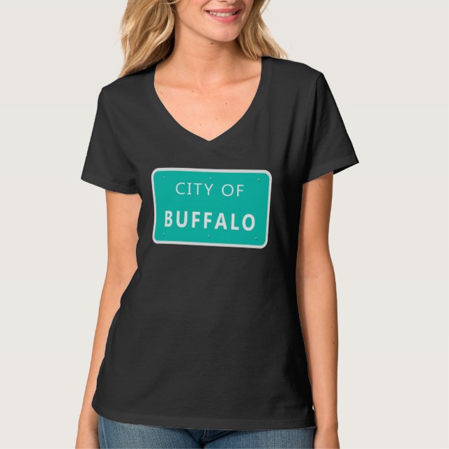 Camiseta City of Buffalo Ny Queen City 716 Men and Women (Anverso)