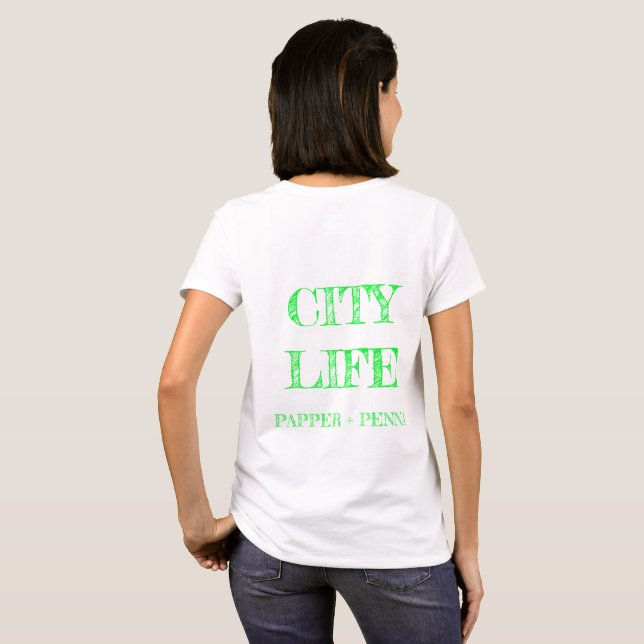 camiseta City Rowhome (Reverso completo)