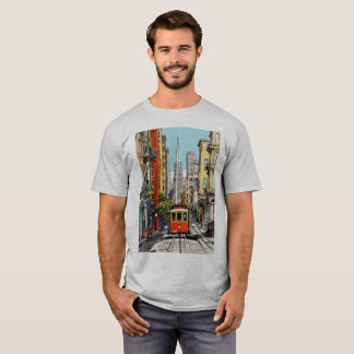 Camiseta "City Tracks" "Metropolitan Journey" "Urban Rails"