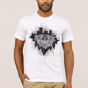 Camiseta ciudad agrupada