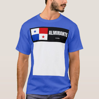 Camiseta Ciudad almirante con bandera de Panamá