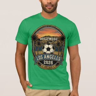 Camiseta Ciudad anfitriona de la Copa Mundial Los Ángeles 2