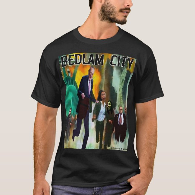 Camiseta Ciudad Bedlam (Anverso)