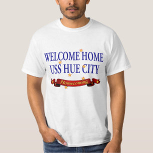 Camiseta Ciudad casera agradable de la tonalidad de USS