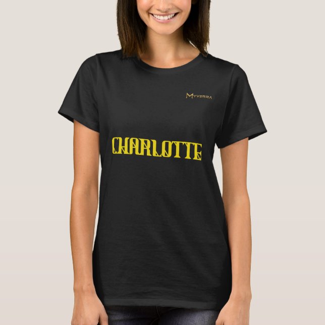 Camiseta Ciudad Charlotte  (Anverso)