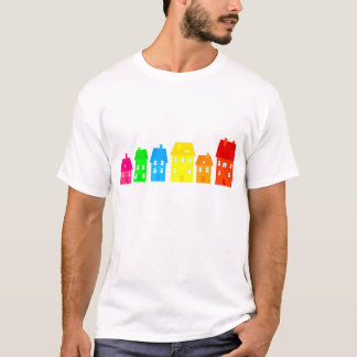 Camiseta Ciudad colorida
