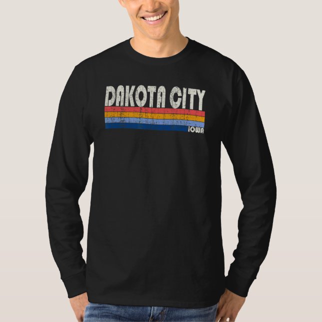 Camiseta Ciudad Dakota estilo 70 estilo 80 estilo Dakota Io (Anverso)