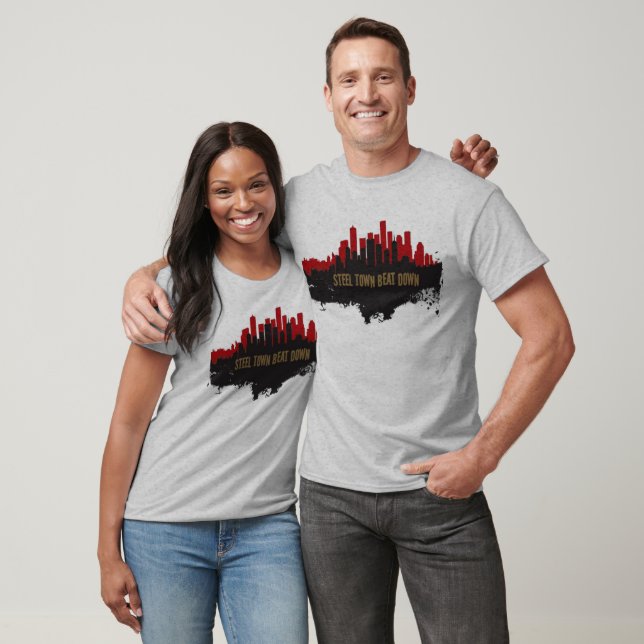 Camiseta ciudad de acero (Unisexo)