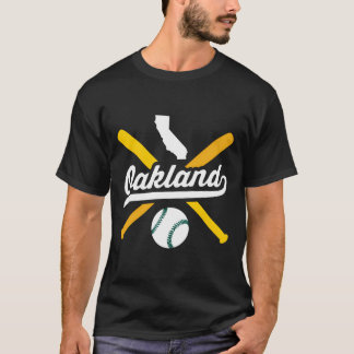 Camiseta Ciudad de Amor del Orgullo de Oakland Baseball Vin