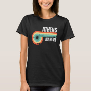 Camiseta Ciudad de Atenas Alabama Estado Recuerdo Retro Ant