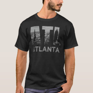 Camiseta Ciudad de Atlanta Georgia horizonte paisaje urbano