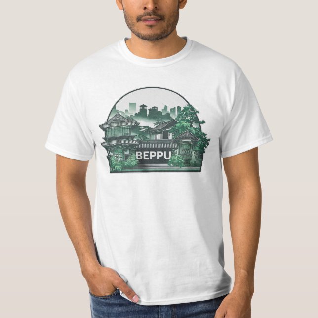 Camiseta Ciudad de Beppu Japón (Anverso)