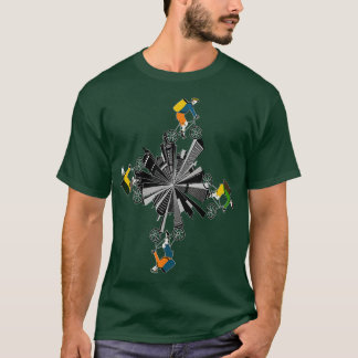 Camiseta Ciudad de Bicicleta aventura