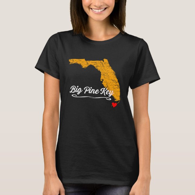 Camiseta Ciudad de BIG PINE KEY FLORIDA FL Merch Souvenir G (Anverso)