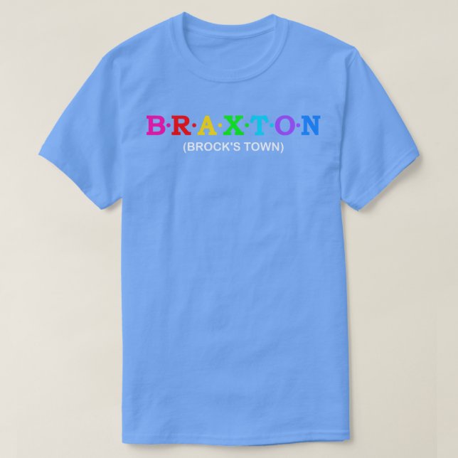 Camiseta Ciudad de Braxton Brock39 (Diseño del anverso)