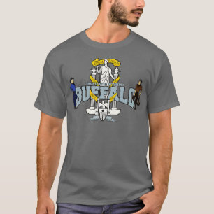 Camiseta Ciudad de búfalo El estado de Wyoming regalo