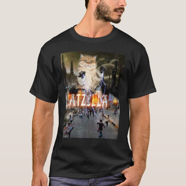 Camiseta Ciudad De Catzilla Kitty (Anverso)