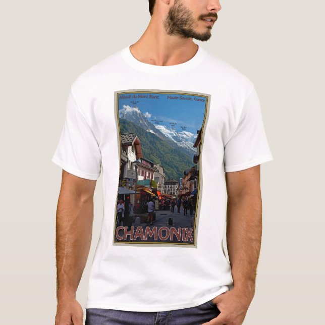 Camiseta Ciudad de Chamonix (Anverso)