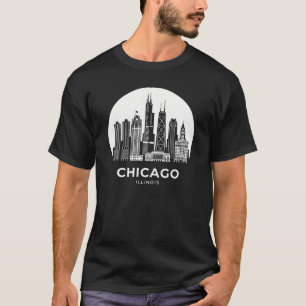 Camiseta Ciudad de Chicago Illinois