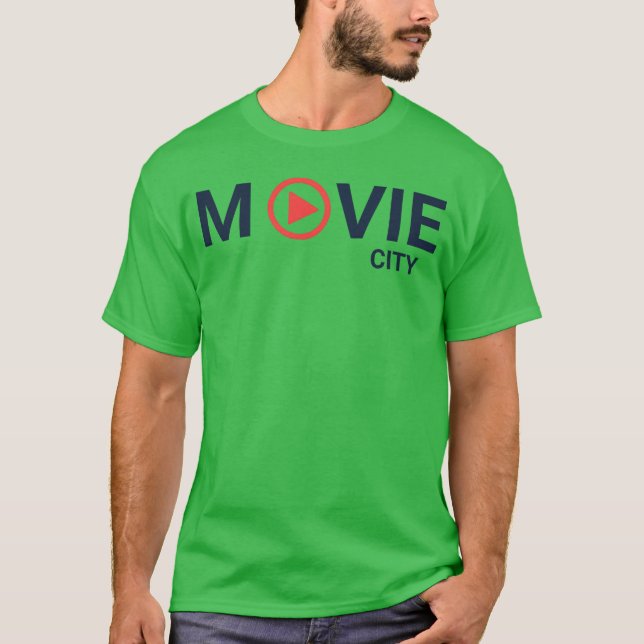 Camiseta Ciudad de Cine vintage (Anverso)