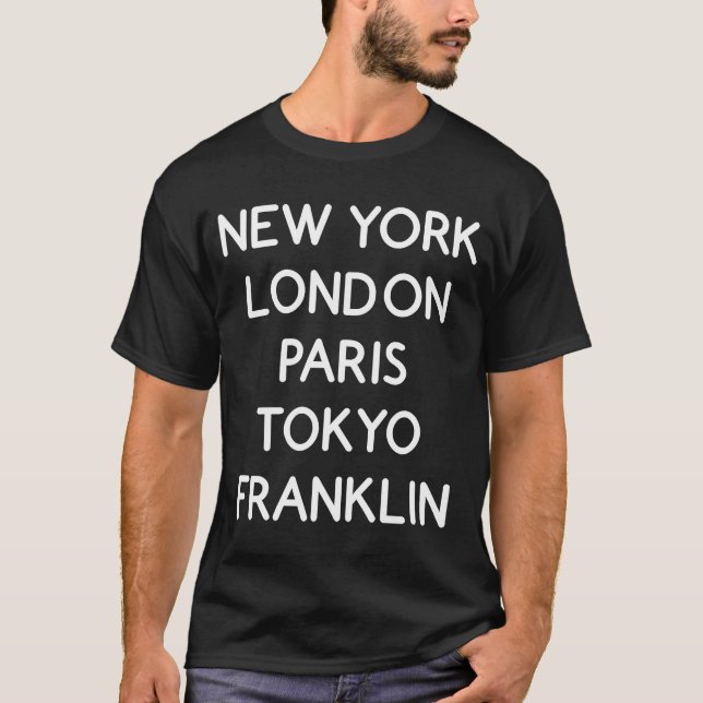 Camiseta Ciudad de clase mundial Franklin (Anverso)