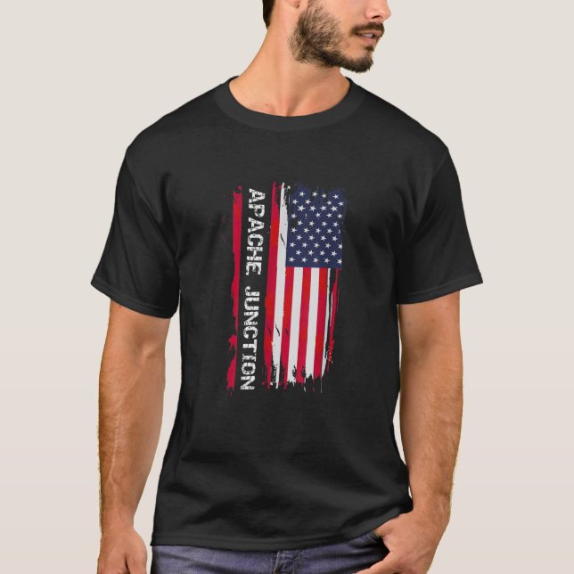 Camiseta Ciudad de conexión de Apache (Anverso)