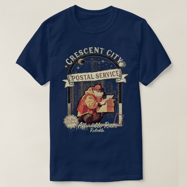 Camiseta Ciudad de Crescent (Diseño del anverso)