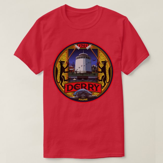 Camiseta Ciudad de Derry (Diseño del anverso)