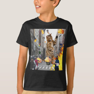 Camiseta Ciudad de destrucción del gato