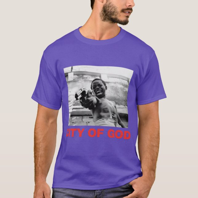 Camiseta Ciudad de Dios Cidade de Deus Lil Ze retro (Anverso)