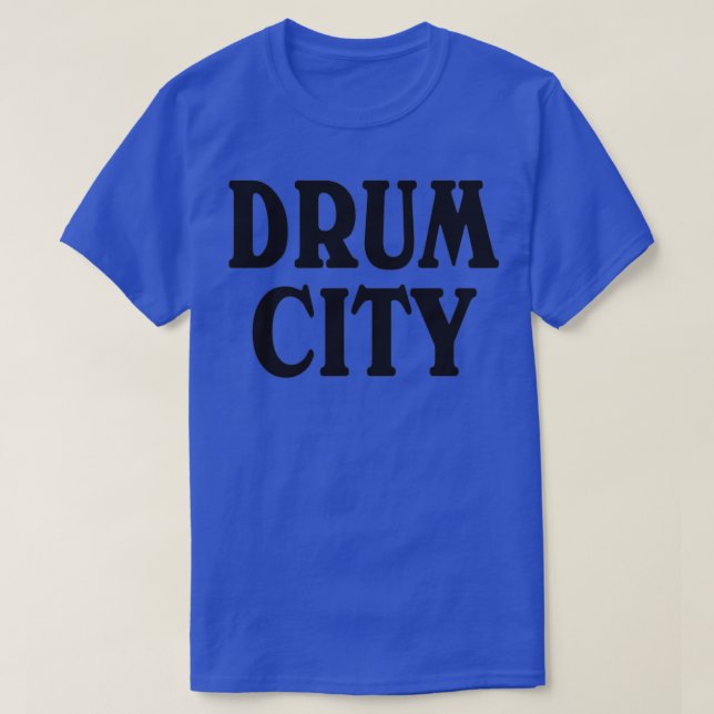 CAMISETA CIUDAD DE DRUM (Diseño del anverso)