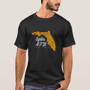 Camiseta Ciudad de EGLIN AFB FLORIDA FL Merch Souvenir Grap