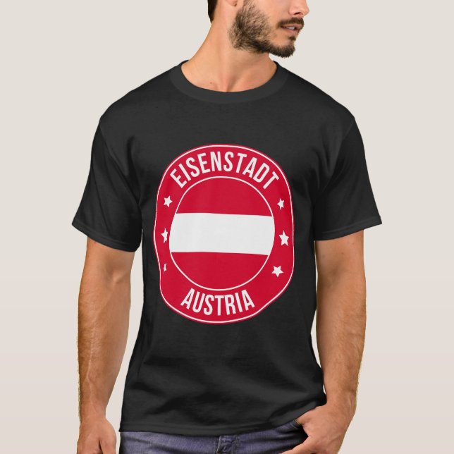 Camiseta Ciudad de Eisenstadt, Austria (Anverso)