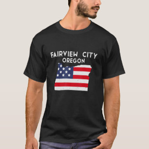 Camiseta Ciudad de Fairview Oregon Estados Unidos América V