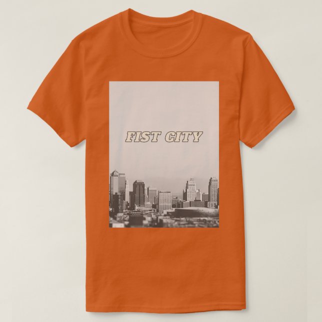 CAMISETA CIUDAD DE FIST (Diseño del anverso)