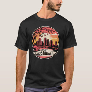Camiseta Ciudad de Fort Lauderdale Florida EE. UU.