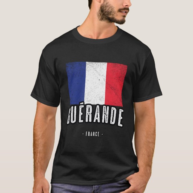 Camiseta Ciudad De Guã ©Rande Francia Bandera Drapeau Franã (Anverso)