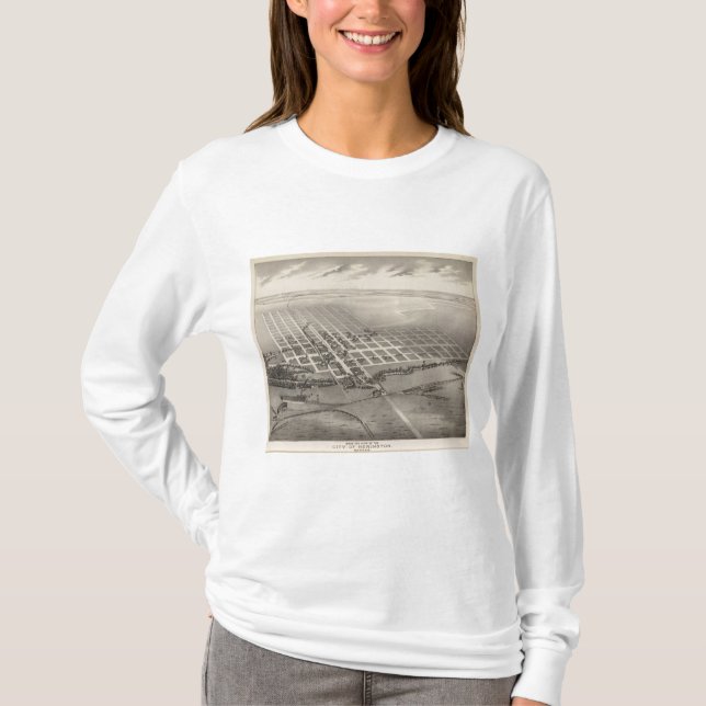 Camiseta Ciudad de Herington, Kansas (Anverso)
