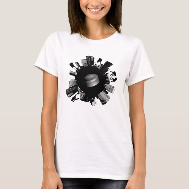 Camiseta Ciudad de hockey (Anverso)