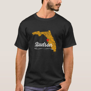 Camiseta Ciudad de HUDSON FLORIDA - FL Merch Souvenir - Gra