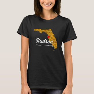 Camiseta Ciudad de HUDSON FLORIDA - FL Merch Souvenir - Gra