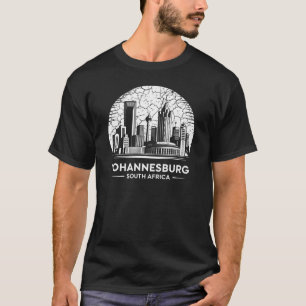 Camiseta Ciudad de Johannesburgo Sudáfrica
