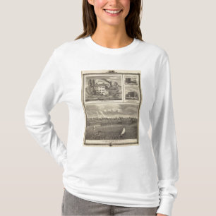 Camiseta Ciudad de la cervecería del lago storm, edificio