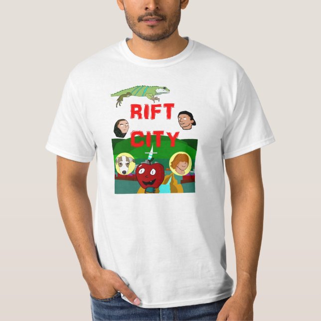 Camiseta Ciudad de la grieta (Anverso)